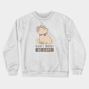 Be Capy Crewneck Sweatshirt